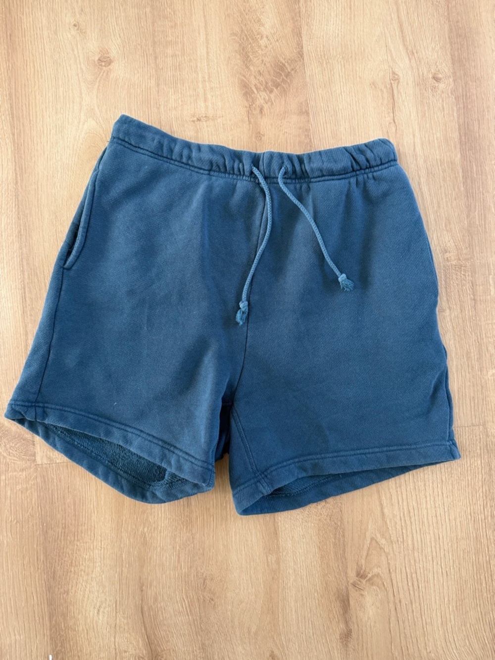 Elwood Blue Drawstring Shorts